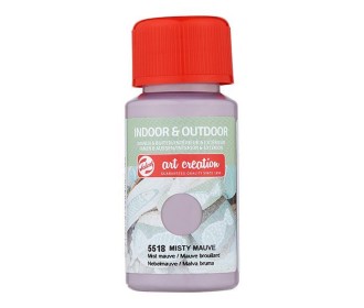 Talens χρώμα indoor/outdoor 5518 misty mauve 50 ml