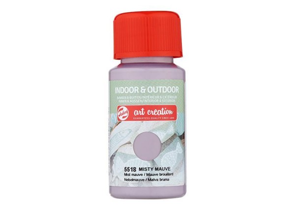 Talens χρώμα indoor/outdoor 5518 misty mauve 50 ml Talens χρώμα indoor/outdoor 5518 misty mauve 50 ml