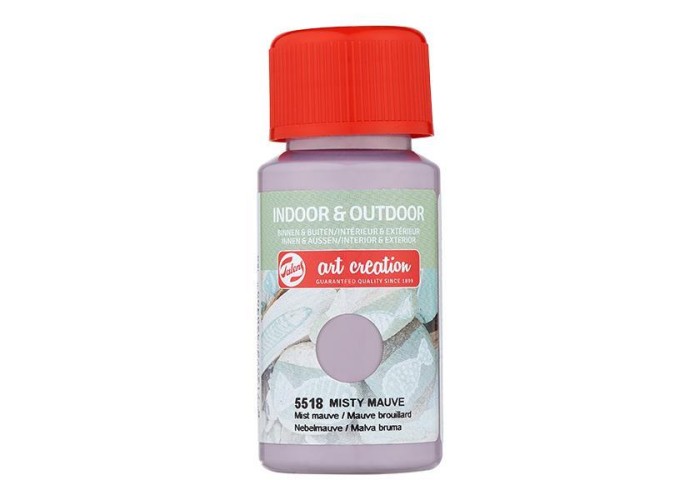 Talens χρώμα indoor/outdoor 5518 misty mauve 50 ml Talens χρώμα indoor/outdoor 5518 misty mauve 50 ml