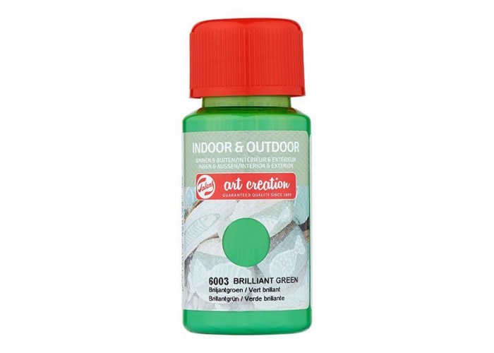 Talens χρώμα indoor/outdoor 6003 brilliant green 50ml Talens χρώμα indoor/outdoor 6003 brilliant green 50ml