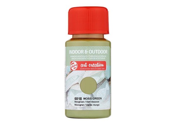 Talens χρώμα indoor/outdoor 6018 moss green 50ml Talens χρώμα indoor/outdoor 6018 moss green 50ml