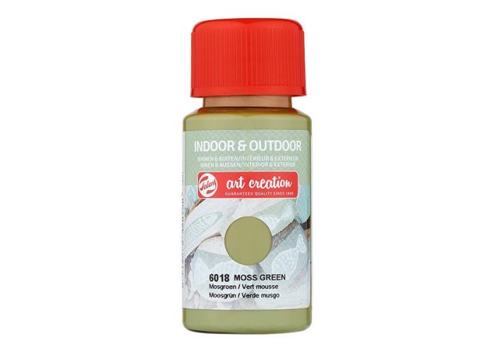 Talens χρώμα indoor/outdoor 6018 moss green 50ml Talens χρώμα indoor/outdoor 6018 moss green 50ml