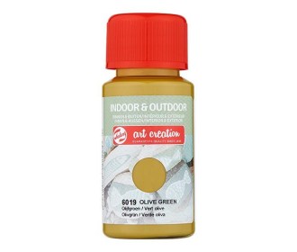 Talens χρώμα indoor/outdoor 6019 olive green 50ml Talens χρώμα indoor/outdoor 6019 olive green 50ml