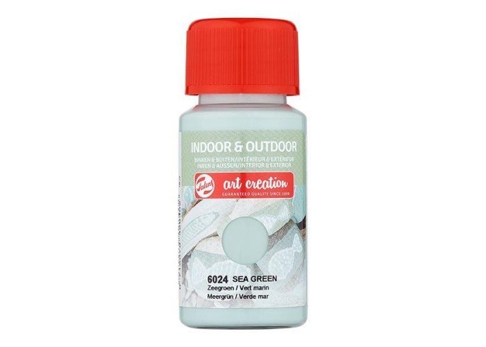 Talens χρώμα indoor/outdoor 6024 sea green 50ml Talens χρώμα indoor/outdoor 6024 sea green 50ml