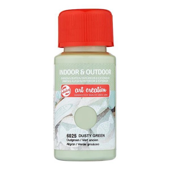 Talens χρώμα indoor/outdoor 6025 dusty green 50ml Talens χρώμα indoor/outdoor 6025 dusty green 50ml