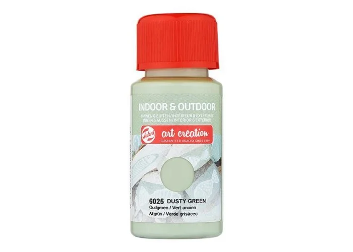 Talens χρώμα indoor/outdoor 6025 dusty green 50ml