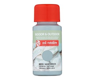 Talens χρώμα indoor/outdoor 6033 sage green 50ml Talens χρώμα indoor/outdoor 6033 sage green 50ml