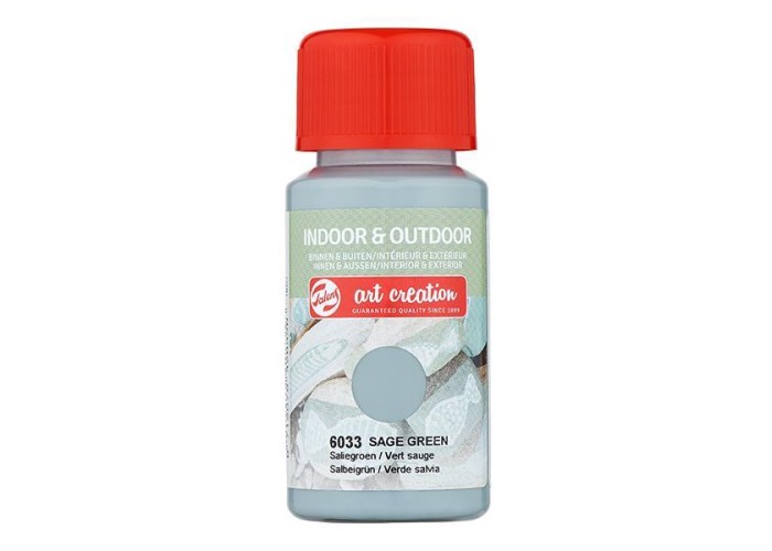 Talens χρώμα indoor/outdoor 6033 sage green 50ml