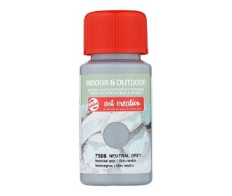 Talens χρώμα indoor/outdoor 7506 neutral grey 50ml Talens χρώμα indoor/outdoor 7506 neutral grey 50ml