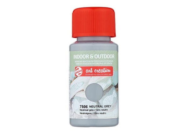Talens χρώμα indoor/outdoor 7506 neutral grey 50ml Talens χρώμα indoor/outdoor 7506 neutral grey 50ml