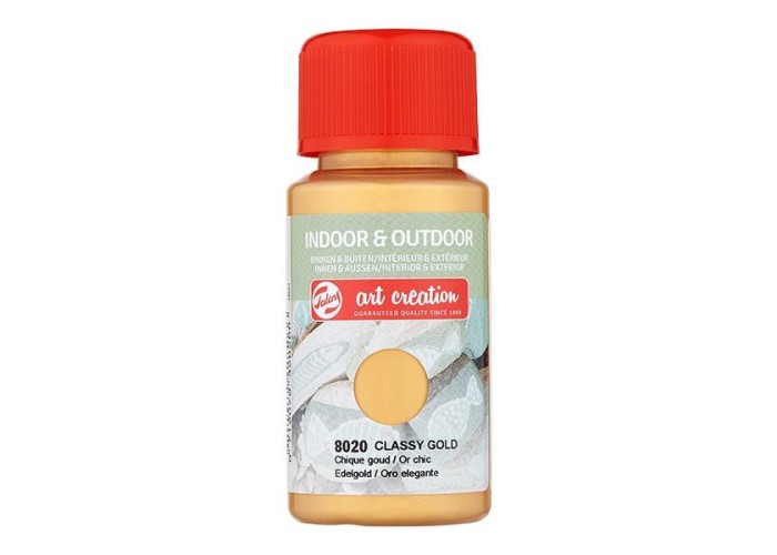 Talens χρώμα indoor/outdoor 8020 classy gold 50ml Talens χρώμα indoor/outdoor 8020 classy gold 50ml