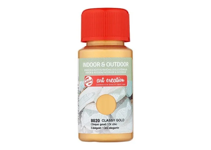 Talens χρώμα indoor/outdoor 8020 classy gold 50ml