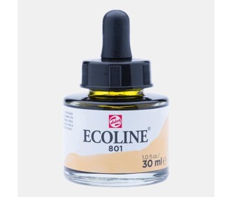 Talens Ecoline υγρό χρώμα για ακουαρέλα 801 gold 30ml