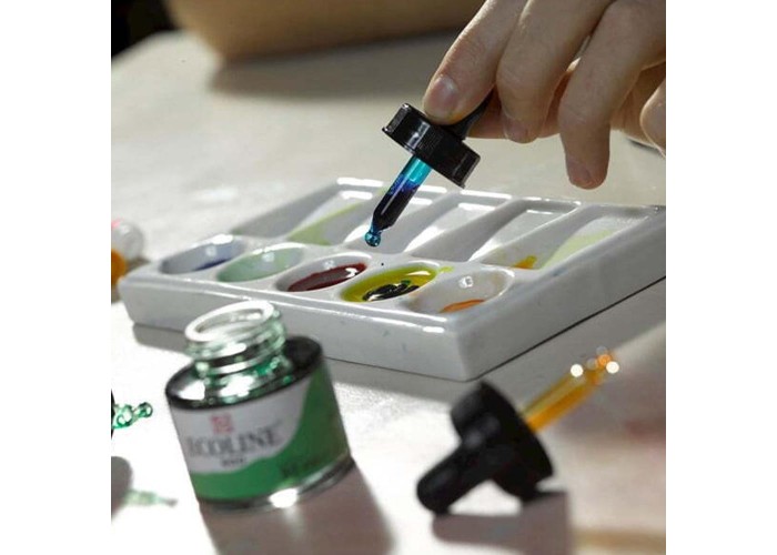 Talens Ecoline υγρό χρώμα για ακουαρέλα σετ 5 τεμαχίων x 30ml Talens Ecoline υγρό χρώμα για ακουαρέλα σετ 5 τεμαχίων x 30ml