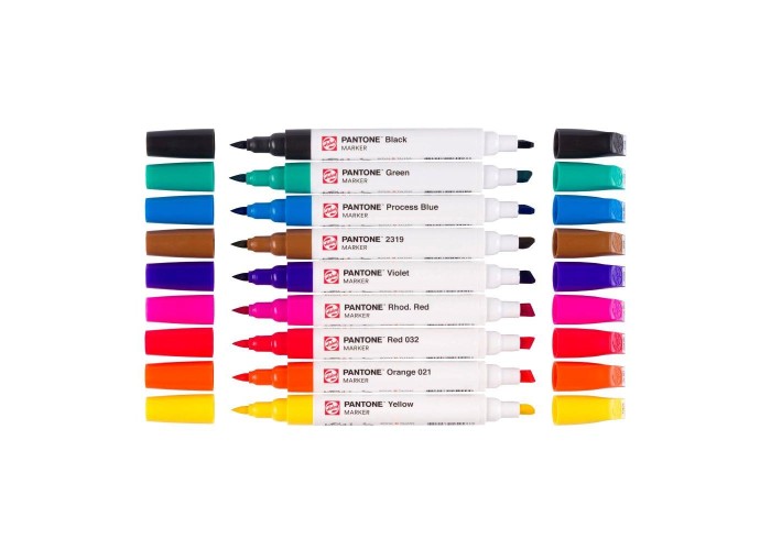 Talens μαρκαδόροι pantone με 2 μύτες σετ 9τεμ. Talens μαρκαδόροι pantone με 2 μύτες σετ 9τεμ.