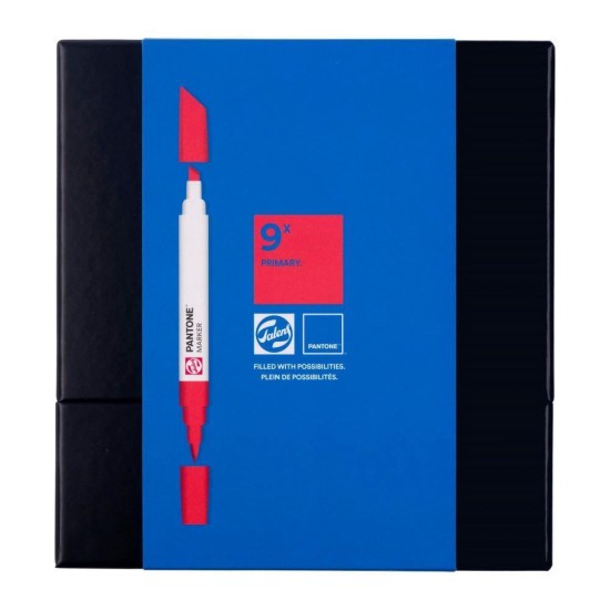 Talens μαρκαδόροι pantone με 2 μύτες σετ 9τεμ. Talens μαρκαδόροι pantone με 2 μύτες σετ 9τεμ.