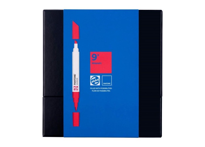 Talens μαρκαδόροι pantone με 2 μύτες σετ 9τεμ. Talens μαρκαδόροι pantone με 2 μύτες σετ 9τεμ.