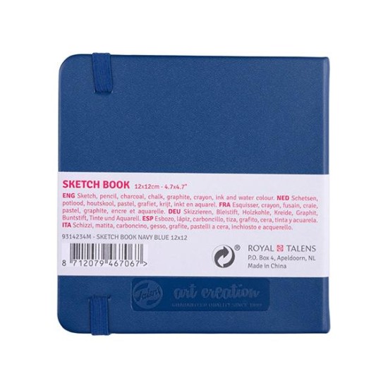 Talens Sketch book navy blue 80φυλ. 12x12εκ. 140 γρ. Talens Sketch book navy blue 80φυλ. 12x12εκ. 140 γρ.