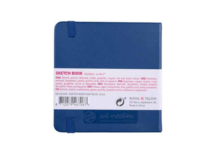Talens Sketch book navy blue 80φυλ. 12x12εκ. 140 γρ. Talens Sketch book navy blue 80φυλ. 12x12εκ. 140 γρ.