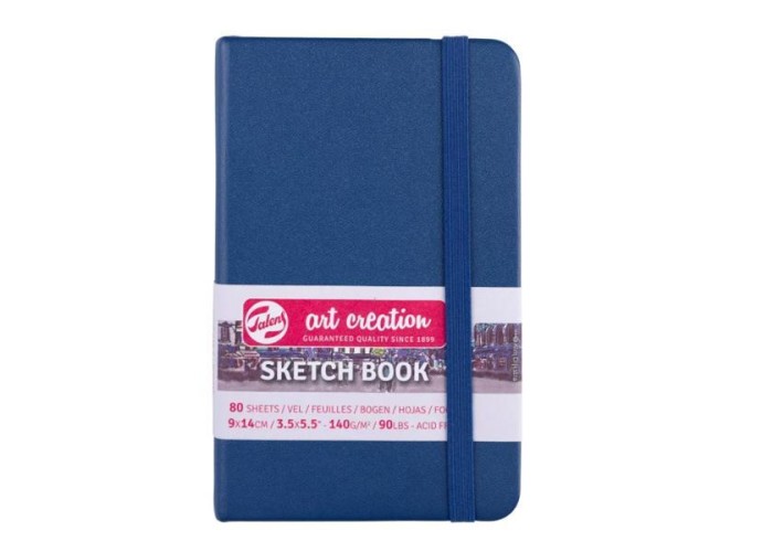 Talens Sketch book navy blue 80φυλ. 9x14εκ. 140 γρ. Talens Sketch book navy blue 80φυλ. 9x14εκ. 140 γρ.