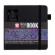 Sakura Sketch/note book μαύρο 80φυλ. 12x12εκ. με μαύρο χαρτί
