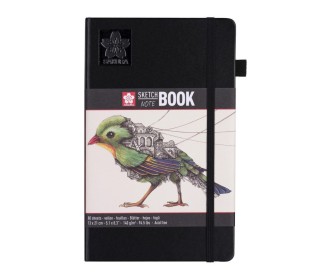 Sakura Sketch/note book μαύρο 80φυλ. 13x21εκ. με σαμουά χαρτί Sakura Sketch/note book μαύρο 80φυλ. 13x21εκ. με σαμουά χαρτί
