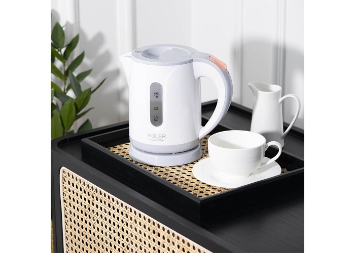 Βραστήρας Adler 0,8lt πλαστικός 20,3x17,7x13,3εκ. 850W Βραστήρας Adler 0,8lt πλαστικός 20,3x17,7x13,3εκ. 850W