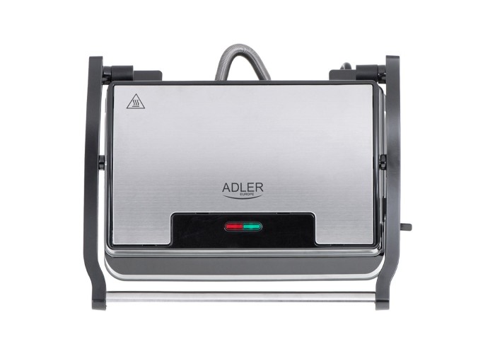 Τοστιέρα γκριλιέρα Adler Υ8,5x27x22εκ. 700-1200W