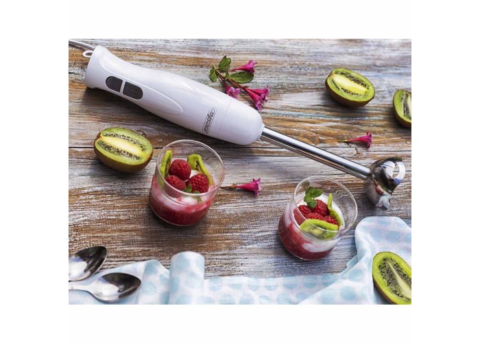 Ραβδομπλέντερ Mesko με ανοξείδωτη ράβδο 300W λευκό