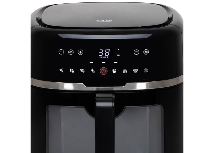 Air Fryer Adler 8lt μαύρο