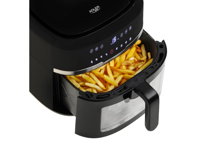 Air Fryer Adler 8lt μαύρο