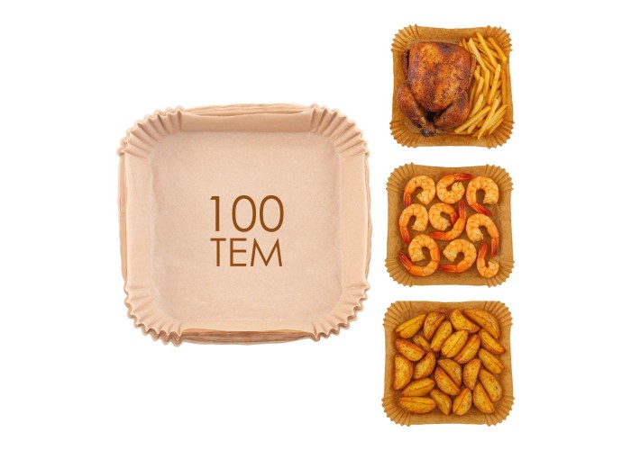 Αντικολλητικό χαρτί Adler για Air Fryer 16x16εκ. 100τμχ Αντικολλητικό χαρτί Adler για Air Fryer 16x16εκ. 100τμχ