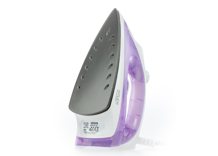 Σίδερο ατμού Adler 1600W με αντικολλητική πλάκα
