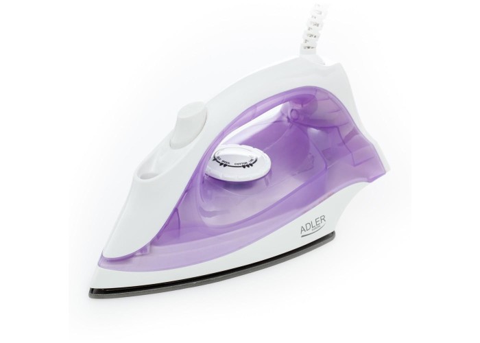 Σίδερο ατμού Adler 1600W με αντικολλητική πλάκα