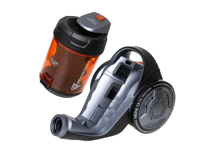 Ηλεκτρική σκούπα Adler κυκλωνικής τεχνολογίας με κάδο 1.6lt