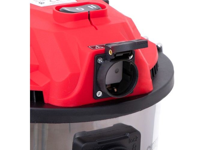 Σκούπα υγρών / στερεών Camry 3400W με ανοξείδωτο κάδο 25lt