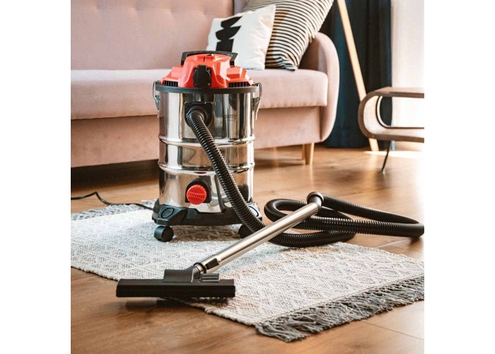 Σκούπα υγρών / στερεών Camry 3400W με ανοξείδωτο κάδο 25lt