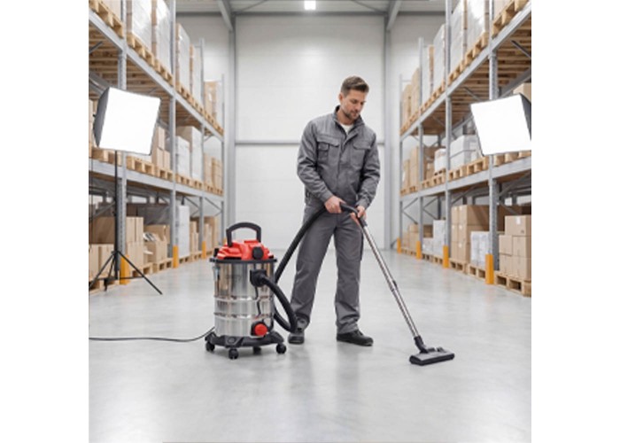 Σκούπα υγρών / στερεών Camry 3400W με ανοξείδωτο κάδο 25lt