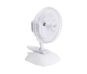 Ανεμιστήρας με κλιπ Adler 30W Φ15εκ. λευκός