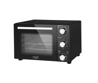Ηλεκτρικό φουρνάκι Adler με αέρα 22lt 1300W μαύρο