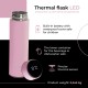 Θερμός Adler με οθόνη LED 473ml ροζ