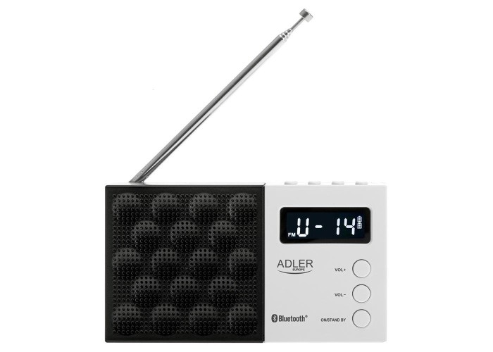 Φορητό ψηφιακό ραδιόφωνο Adler FM Bluetooth USB/SD Φορητό ψηφιακό ραδιόφωνο Adler FM Bluetooth USB/SD