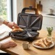 Τοστιέρα XXL Adler με τριγωνικές πλάκες 1300W