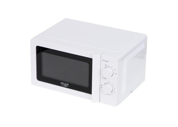 Φούρνος μικροκυμάτων Adler 20lt 700W λευκός Φούρνος μικροκυμάτων Adler 20lt 700W λευκός