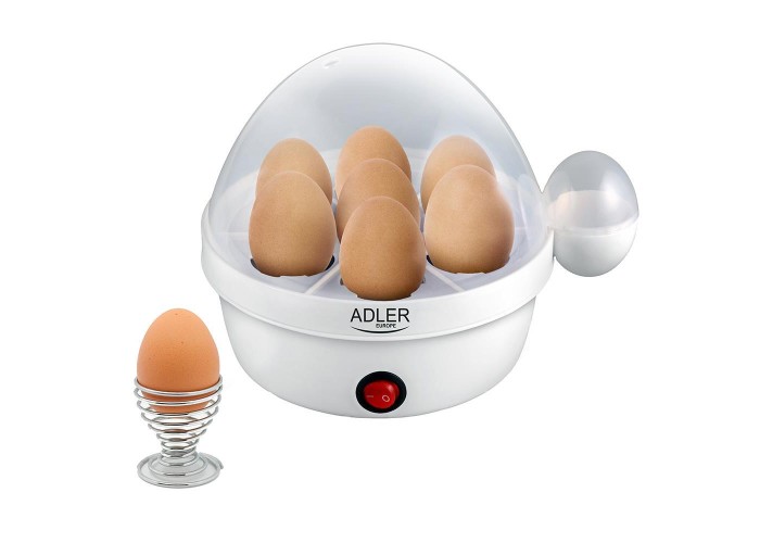 Βραστήρας αυγών Adler πλαστικός 7 αυγών 360W Βραστήρας αυγών Adler πλαστικός 7 αυγών 360W