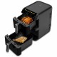 Φριτέζα αέρος Adler Air Fryer διπλή 10Lt (4+6Lt) 2700W
