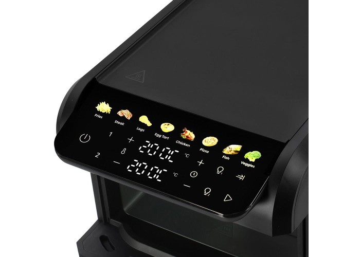 Φριτέζα αέρος Adler Air Fryer διπλή 10Lt (4+6Lt) 2700W