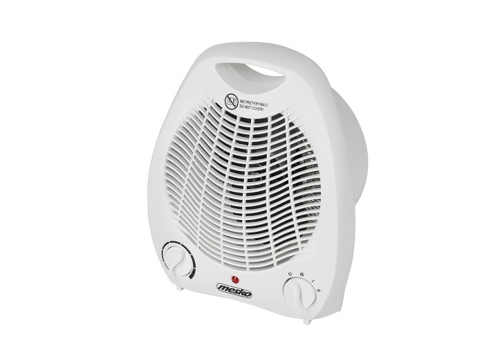 Αερόθερμο Mesko 2000W με θερμοστάτη και λειτουργία κρύου αέρα λευκό
