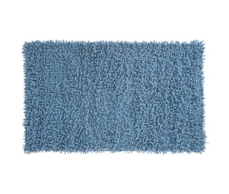 Χαλάκι μπάνιου Shaggy I μπλε 45x75εκ. Χαλάκι μπάνιου Shaggy I μπλε 45x75εκ.