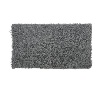 Χαλάκι μπάνιου Shaggy IΙ 45x75εκ. γκρι Χαλάκι μπάνιου Shaggy IΙ 45x75εκ. γκρι